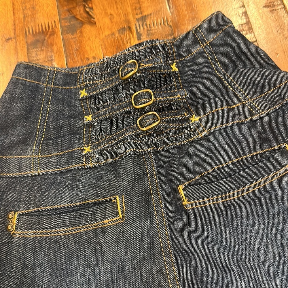 Arden B Flared Boot Cut Blue Jeans Size 00 - Picture 7 of 11